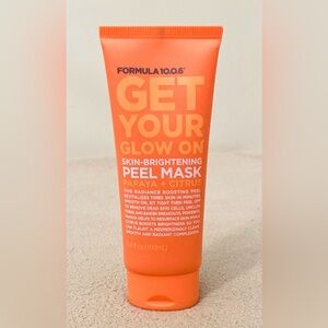 FORMULA 10.0.6 Skin Brightening Peel Mask Papaya + Citrus 3.4 Fl Oz Sealed